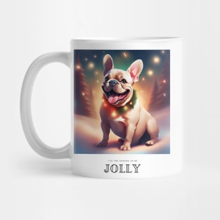 Holiday French Bulldog Mug